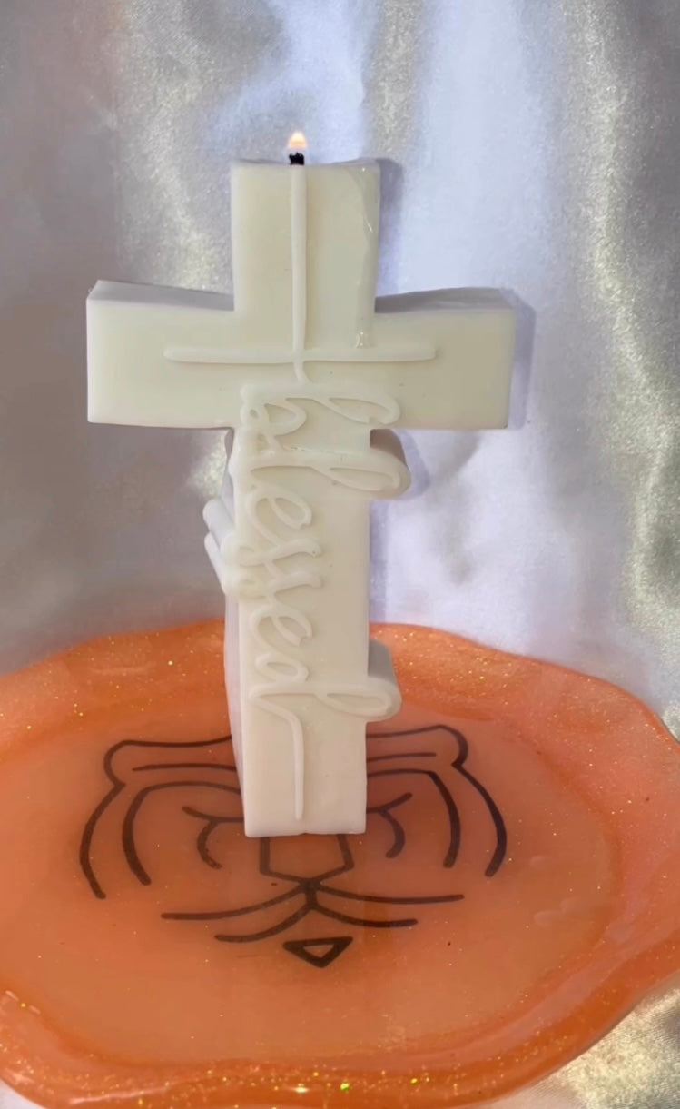 Blessed Cross Candle