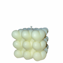 Load image into Gallery viewer, Heart Bubble Candle
